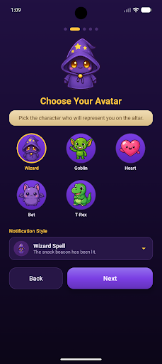 Snack Summoner app screenshot